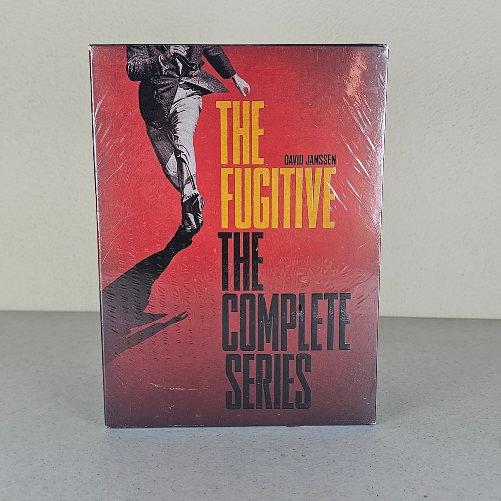 The Fugitive Complete TV Series Collection(DVD,2016,32-Disc Set,Seasons 1-4) NEW